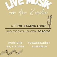 Live-Musik vor der Christkönigkirche